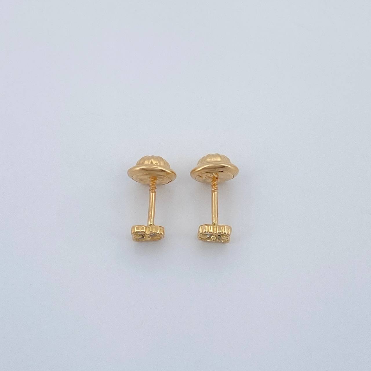 Topos Trebol 0.65gr / 3.74mm Oro Amarillo 18K %