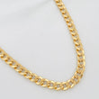 Cadena Cubana 10.2g / 24 in / 5.1mm Oro Amarillo 18K