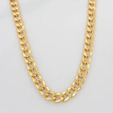 Cadena Cubana 10.2g / 24 in / 5.1mm Oro Amarillo 18K