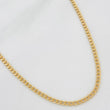 Cadena Cubana 1.5g / 16 in / 1.95mm Oro Amarillo 18K