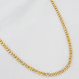 Cadena Cubana 1.5g / 16 in / 1.95mm Oro Amarillo 18K