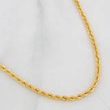 Cadena Lazo 3g / 20 in / 2.1mm Oro Amarillo 18K