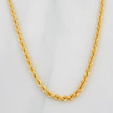 Cadena Lazo 3.25g / 24 in / 2.1mm Oro Amarillo 18K