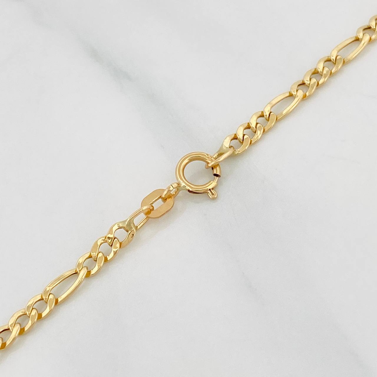 Figaro Chain 2.7g / 24 in / 2.6mm 18K Yellow Gold