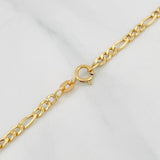 Figaro Chain 2.6g / 24 in / 2.6mm Yellow Gold 18K