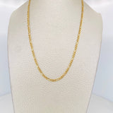 Figaro Chain 2.7g / 24 in / 2.6mm 18K Yellow Gold