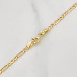 Figaro Chain 2.15g / 24 in / 2.2mm Yellow Gold 18K