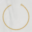 Pulso Cubano 0.8g / 7 3/4 in / 1.9mm Oro Amarillo 18K