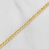 Pulso Cubano 1.55g / 7 3/4 in / 3.15mm Oro Amarillo 18K