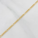 Pulso Figaro 0.65g / 7 1/2 in / 1.8mm Oro Amarillo 18K
