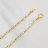 Pulso Figaro 0.65g / 7 1/2 in / 1.8mm Oro Amarillo 18K