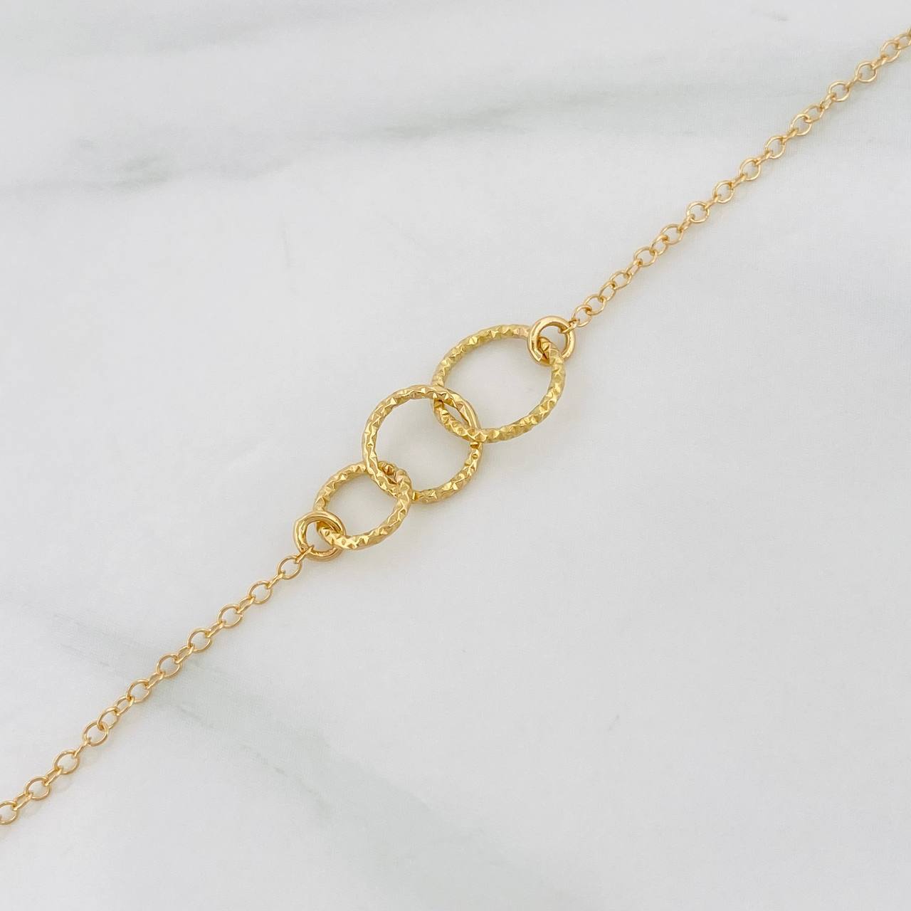 Classic Link Adjustable Bracelet 1.3g / 7 1/4 in - 6 1/4 in / 1.3mm 18K Yellow Gold