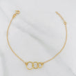 Bracelet Classic Link 1.3g / 6 3/4 in - 7 in / 1mm Yellow Gold 18K