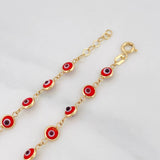 Pulso Ojo Turco 2.65g / 7 1/2 in / 2.1mm Oro Amarillo 18K