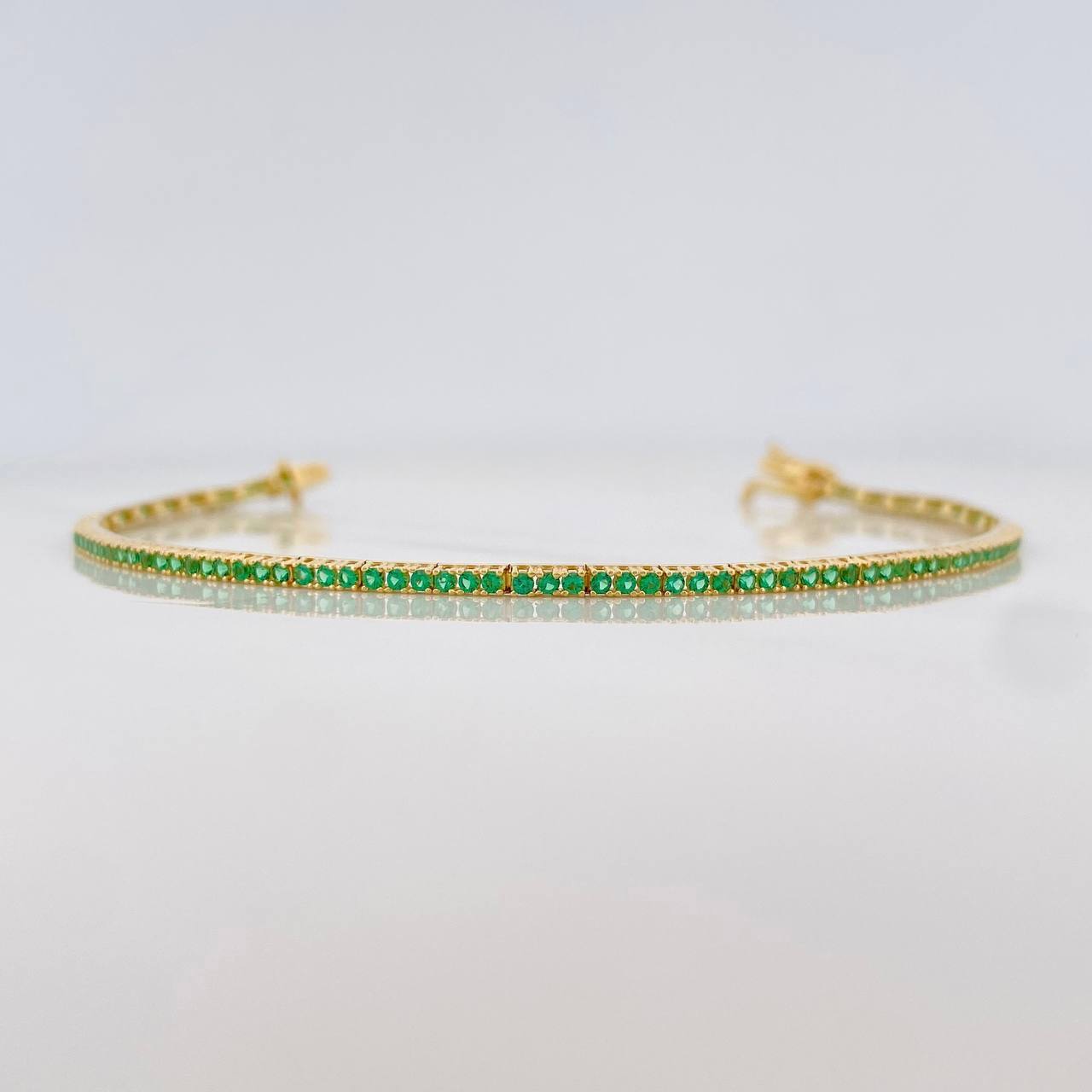 Tennis Bracelet 3.85g / 7 in / 1.8mm Yellow Gold 18K