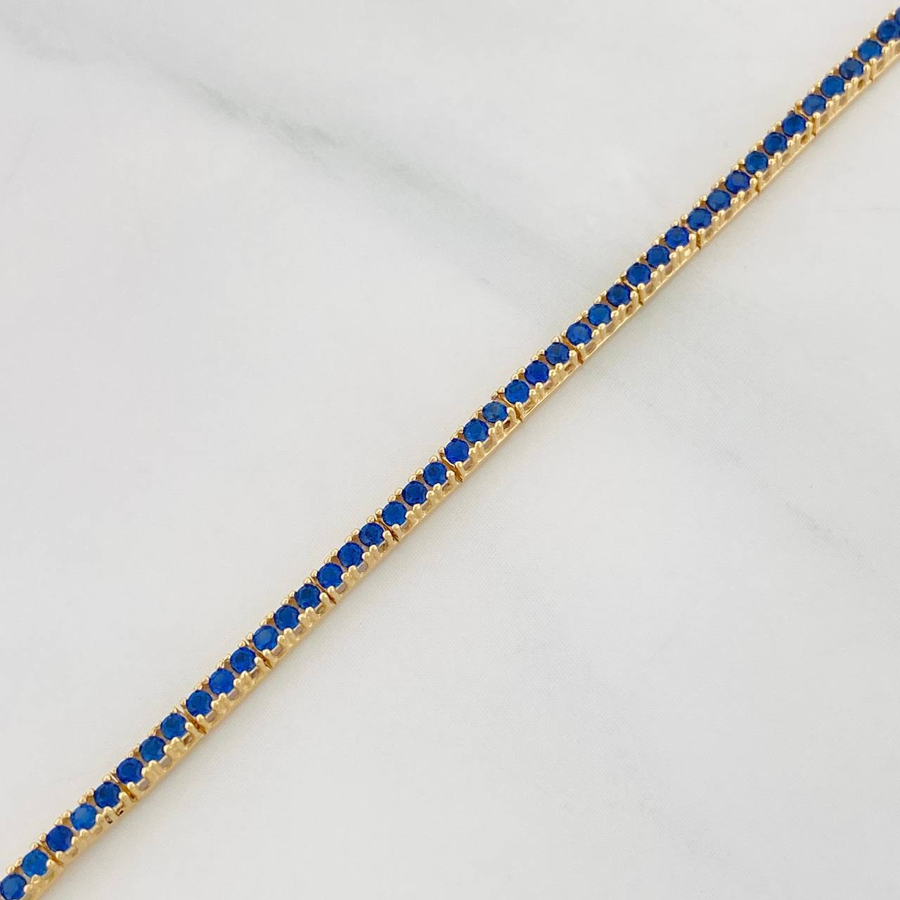 Pulso Tennis 3.85g / 7 in / 1.8mm Oro Amarillo 18K