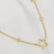 Classic Link Chain Stars 3.8g / 18 in / 1mm Yellow Gold 18K
