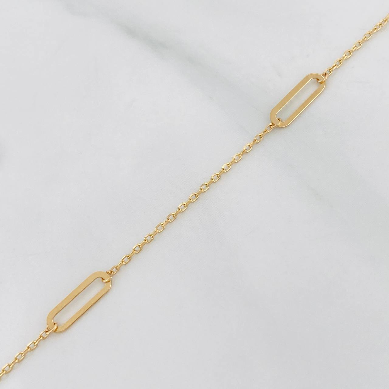 Pulso Aro Seguido 1g / 7 1/2 in / 1mm Oro Amarillo 18K