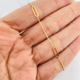 Pulso Aro Seguido 1g / 7 1/2 in / 1mm Oro Amarillo 18K