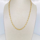 Paperclip Chain 5.7g / 24 in / 4mm Yellow Gold 18K
