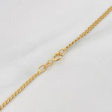 Cadena Cubana 1.55g / 18 in / 1.9mm Oro Amarillo 18K