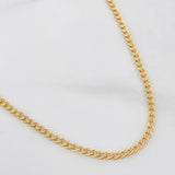 Cadena Cubana 1.55g / 18 in / 1.9mm Oro Amarillo 18K