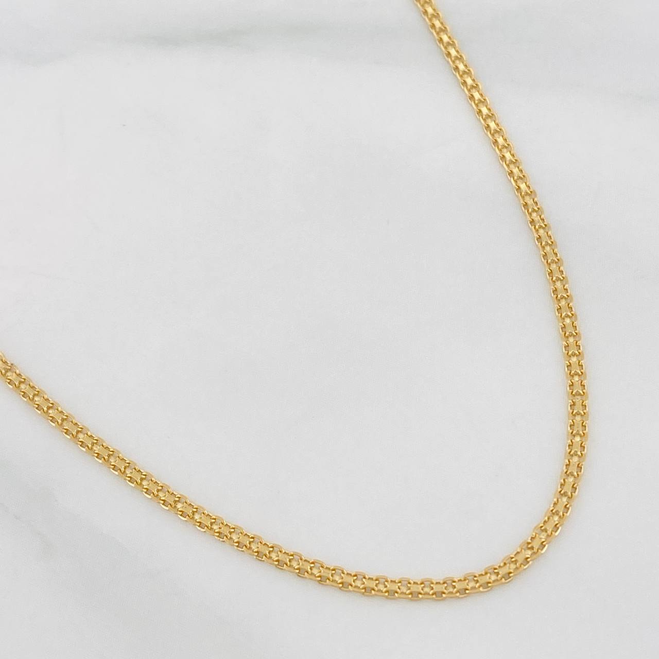 Cadena China 2.5g / 18 in / 1.5mm Oro Amarillo 18K