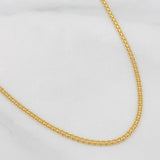 Cadena China 2.5g / 18 in / 1.5mm Oro Amarillo 18K
