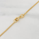 Cadena China 2.5g / 18 in / 1.5mm Oro Amarillo 18K