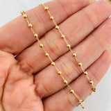 Miraculous Virgin Rosary Chain 3.1g / 18 in / 2.5mm 18K Yellow Gold