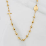 Miraculous Virgin Rosary Chain 3.1g / 18 in / 2.5mm 18K Yellow Gold