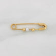 Charm Clip 0.75g / 1 1/4 in Yellow Gold 18K