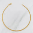 Cuban Links Bracelet 0.8g / 7 3/4 in / 1.95mm 18K Yellow Gold