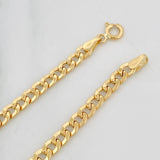 Cuban Links Bracelet 2.6g / 8 in / 4.15mm Yellow Gold 18K