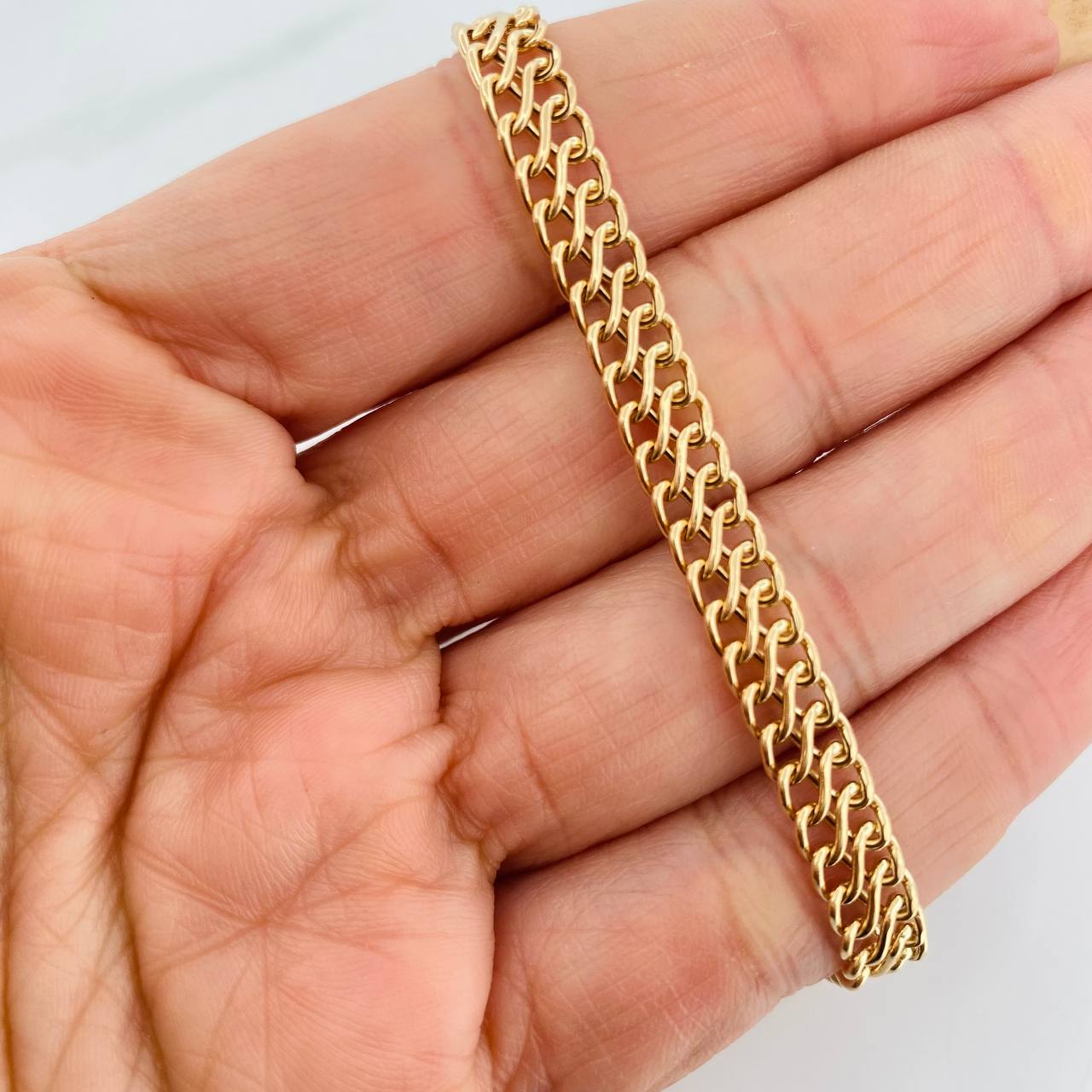 Bracelet Sedusa 3.65g / 7 1/4 in / 6.2mm Yellow Gold 18K