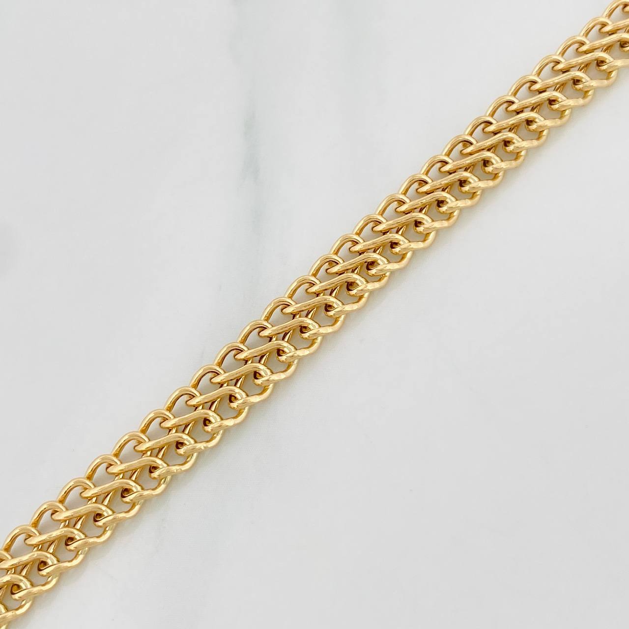 Bracelet Sedusa 3.65g / 7 1/4 in / 6.2mm Yellow Gold 18K