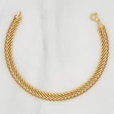 Bracelet Sedusa 3.65g / 7 1/4 in / 6.2mm Yellow Gold 18K