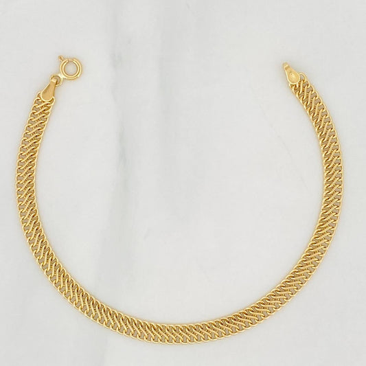 Bracelet Sedusa 2.65g / 7 1/4 in / 4.85mm Yellow Gold 18K