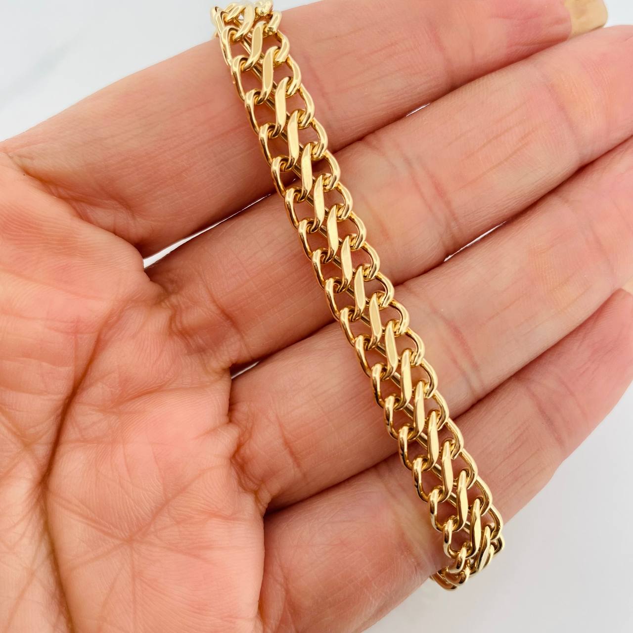 Bracelet Sedusa 7.8g / 7 1/2 in / 7.4mm Yellow Gold 18K