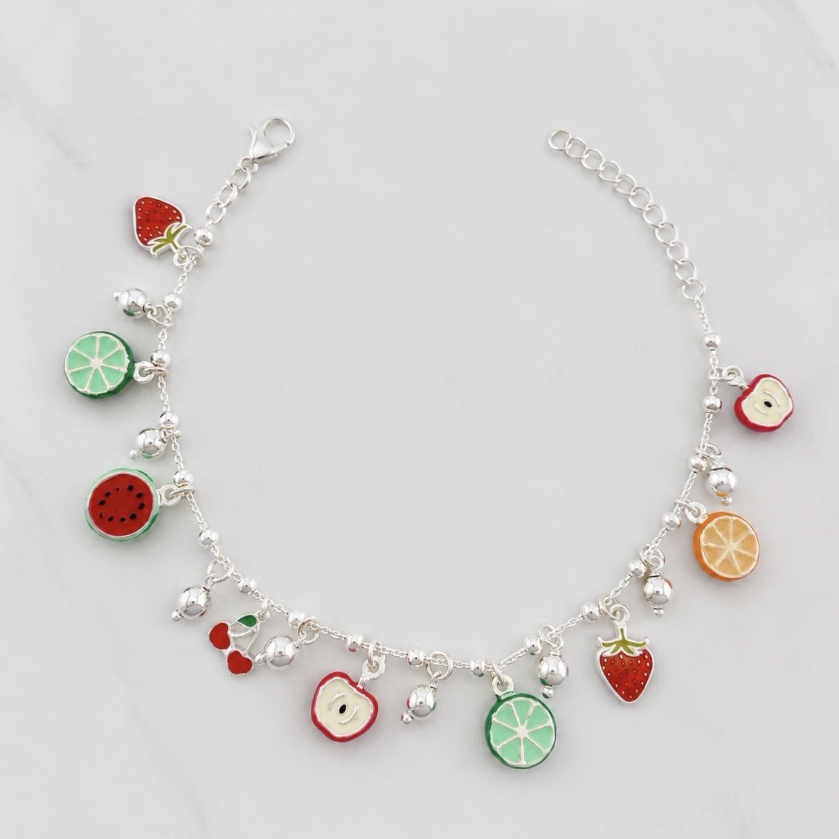 Bracelet Tropical 10.65g / 8 3/4 in / 1.1mm Silver 925