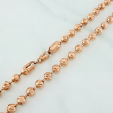 Cadena Militar 44.7 g / 28 1/4 in / 5.75 mm Oro Rosa 18K