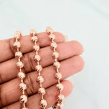 Cadena Militar 44.7 g / 28 1/4 in / 5.75 mm Oro Rosa 18K