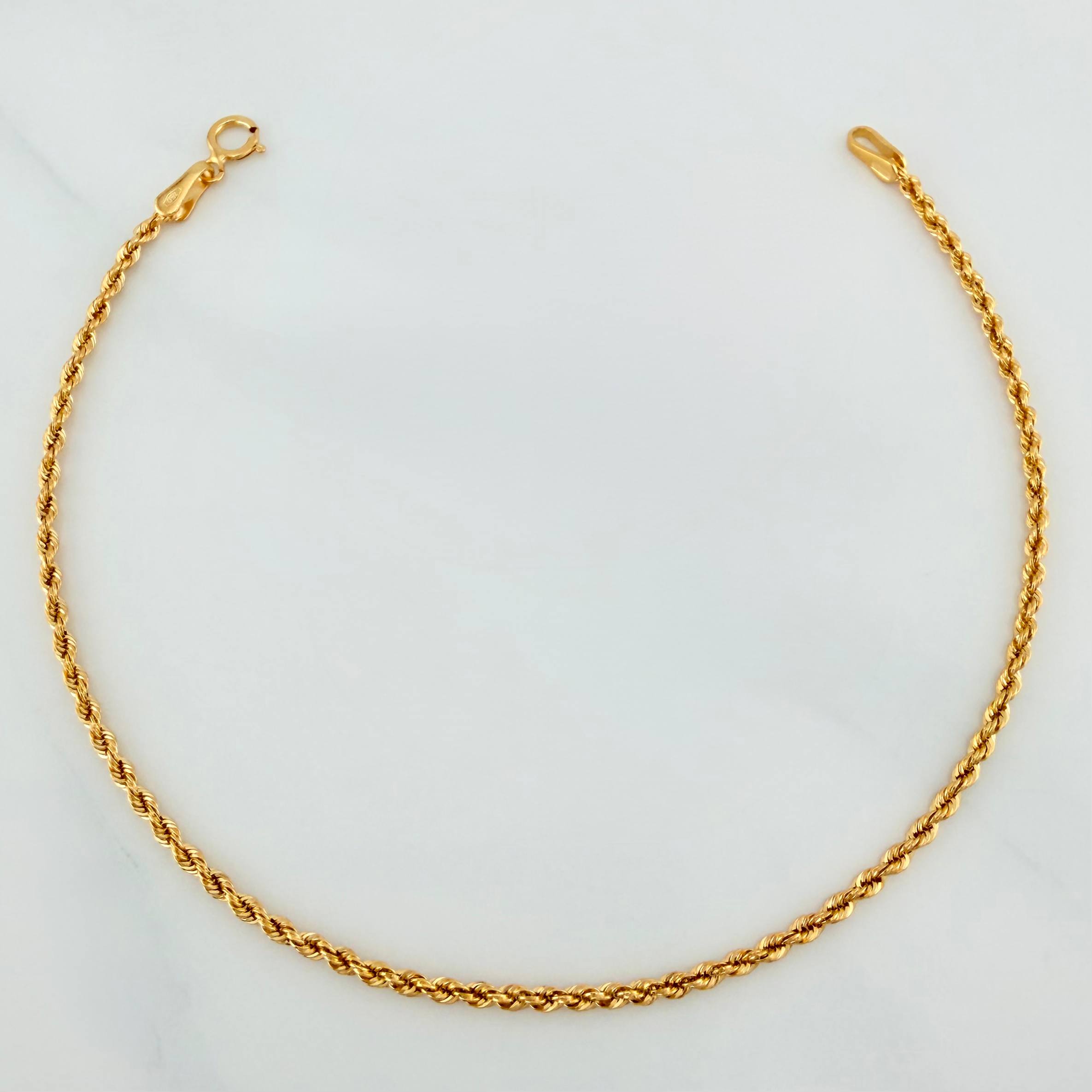 Pulso Lazo 0.75 g / 7 in / 1.5 mm Oro Amarillo 18K