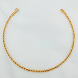 Pulso Lazo 0.75 g / 7 in / 1.5 mm Oro Amarillo 18K