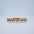 Anillo Churumbela Flores 1.35gr / T6 1/4 / Oro Amarillo 18K %