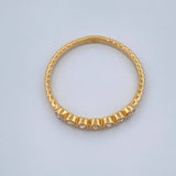 Anillo Churumbela Circulos 1.45gr / T6 1/2 / Oro Amarillo 18K %