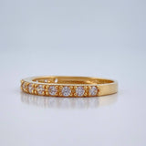 Anillo Churumbela 1.8gr / T4 1/2 / Oro Amarillo 18K %