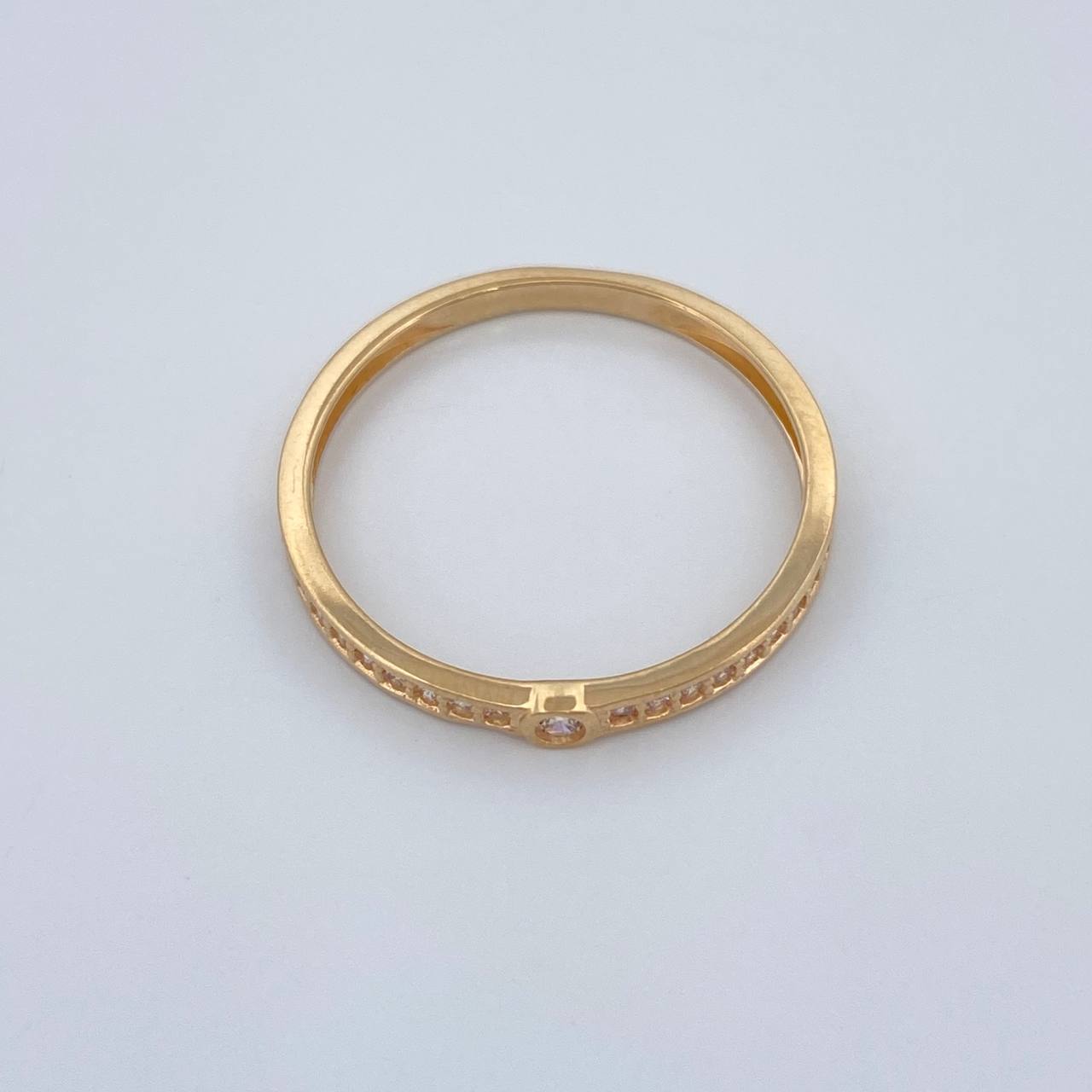 Anillo Churumbela 1.35gr / T7 / Oro Amarillo 18K %