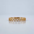 Anillo Corazones 1.2gr / T6 1/4 / Oro Amarillo 18K %