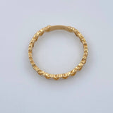 Anillo Corazones 1.2gr / T6 1/4 / Oro Amarillo 18K %